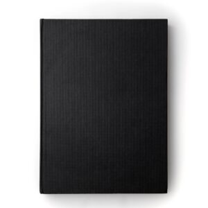 Navy/neutral hardcover book cover mockup for Nelson Banks Financial