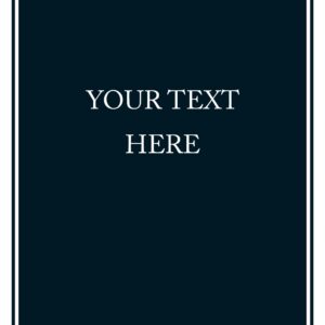 Navy-and-white finance-themed digital guide cover image template for Nelson Banks Financial